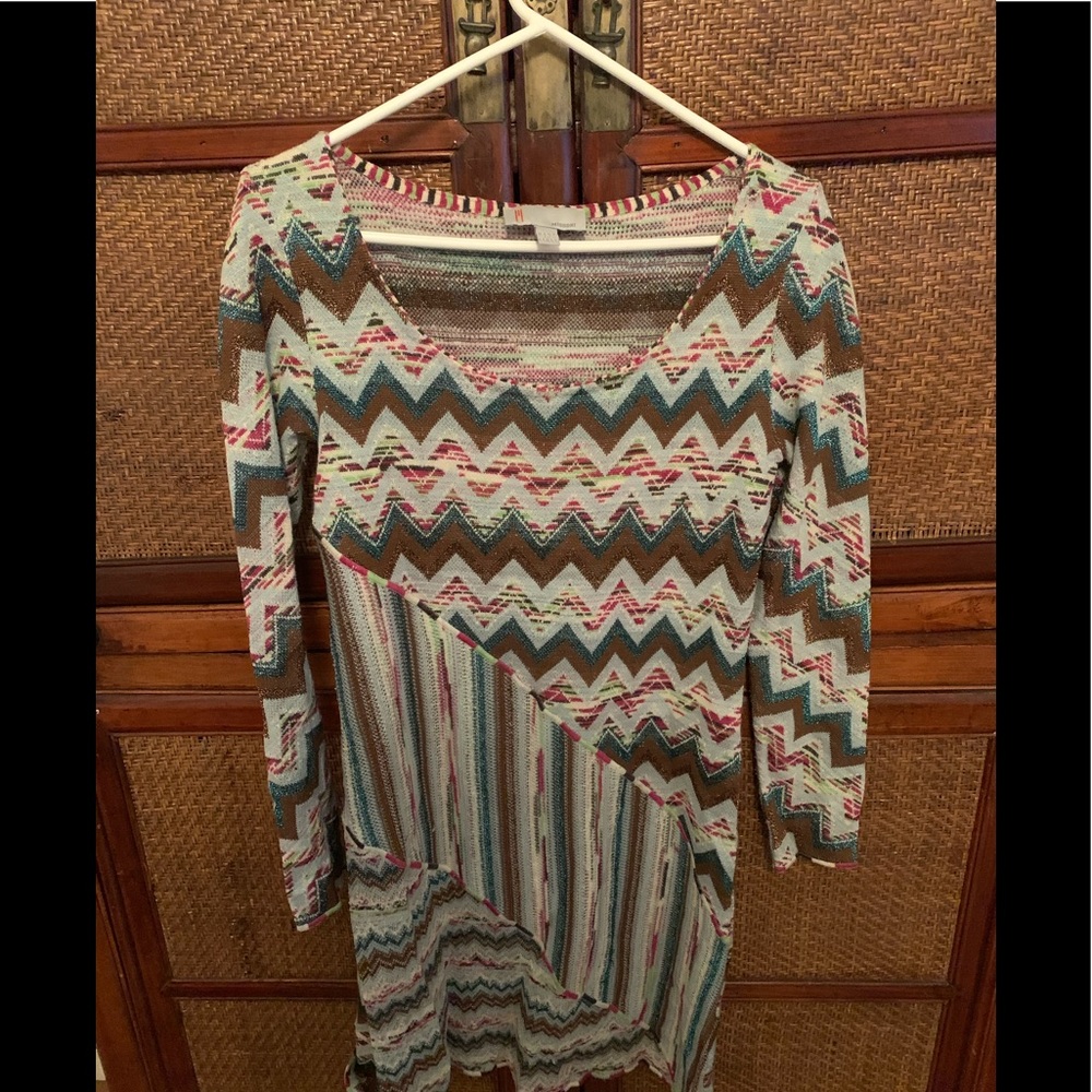 Missoni geometric patterned dress
